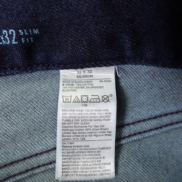 Banana Republic Traveler Jeans 32X32 Blue Denim Slim Fit‎ Stretch Casual 31X30 - Picture 13 of 13